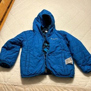 Columbia 4T reversible jacket